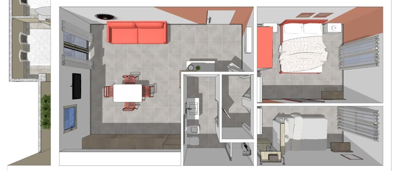 Skyfive Fire Apartment Alghero Ngoại thất bức ảnh